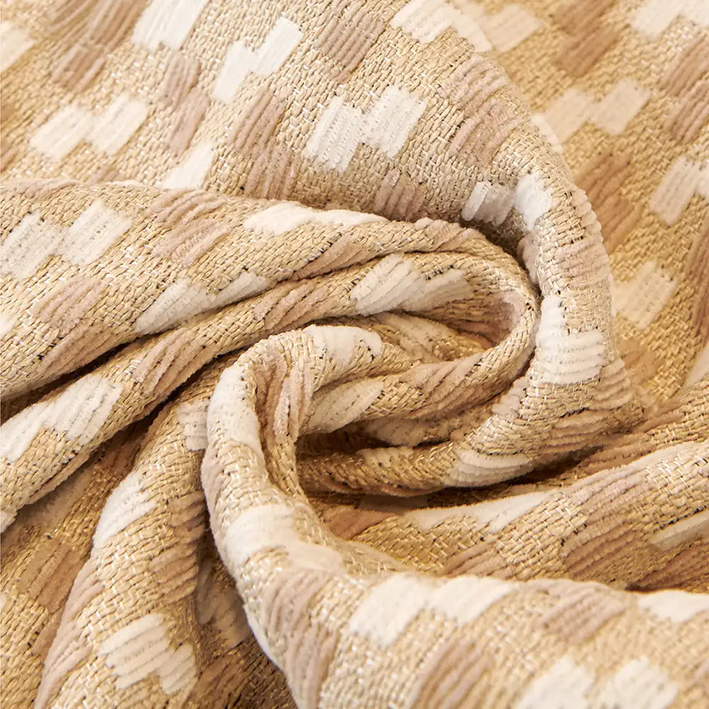Puzzle Texturiertes Chenille Scratch-Resistentes Sofa Großes Decken-Couchbezug