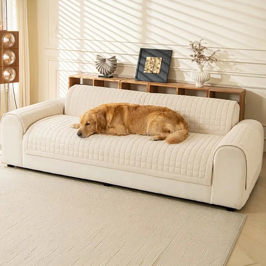 Gepolsterter quadratischer einfacher bequemer Sofa-Schutz Non-Slip Couchbezug