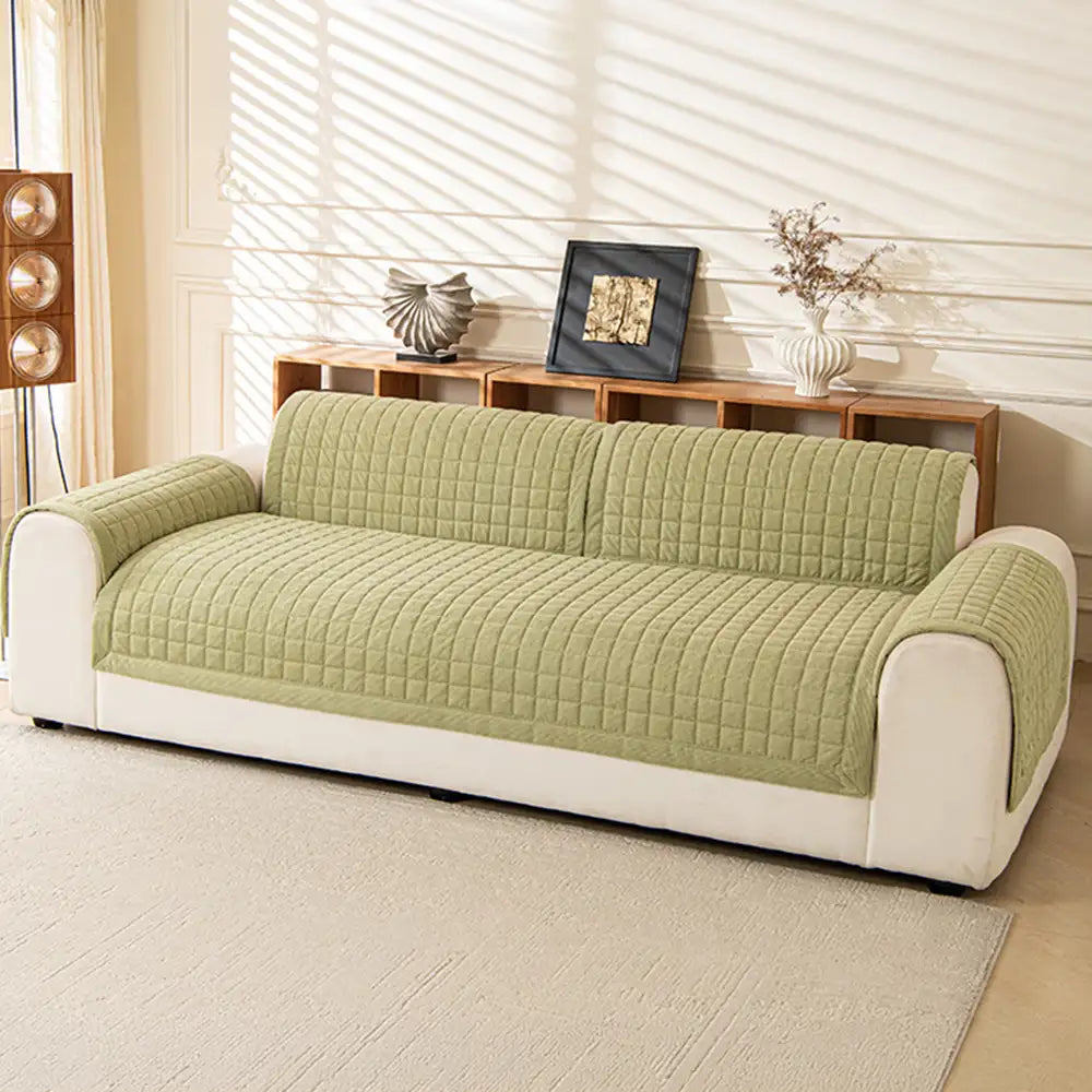 Gepolsterter quadratischer einfacher bequemer Sofa-Schutz Non-Slip Couchbezug
