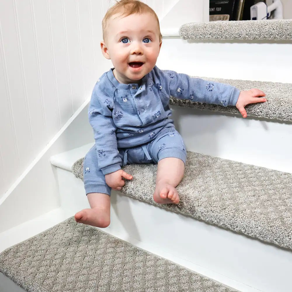Weiche Plüsch-Innen-Stufenbeschützer, haustierfreundlich, teppichlose Treppenteppiche