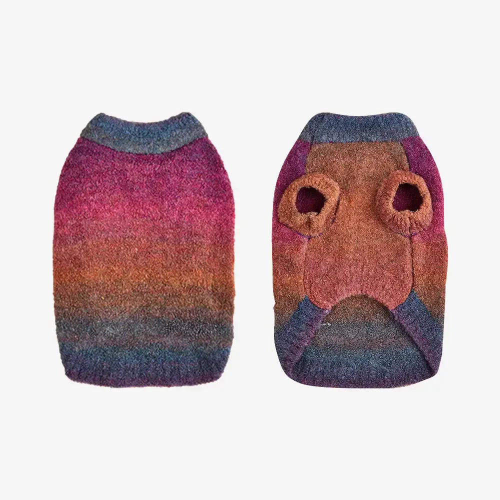 Weicher warmer dick gestrickter Hundepullover – Entworfen für Dackel, französische Bulldoggen und Möpse