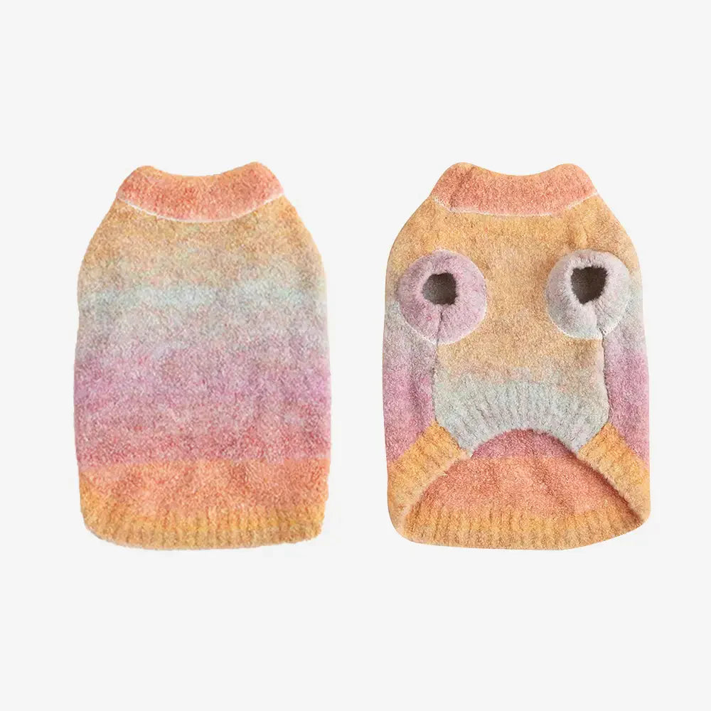 Weicher warmer dick gestrickter Hundepullover – Entworfen für Dackel, französische Bulldoggen und Möpse