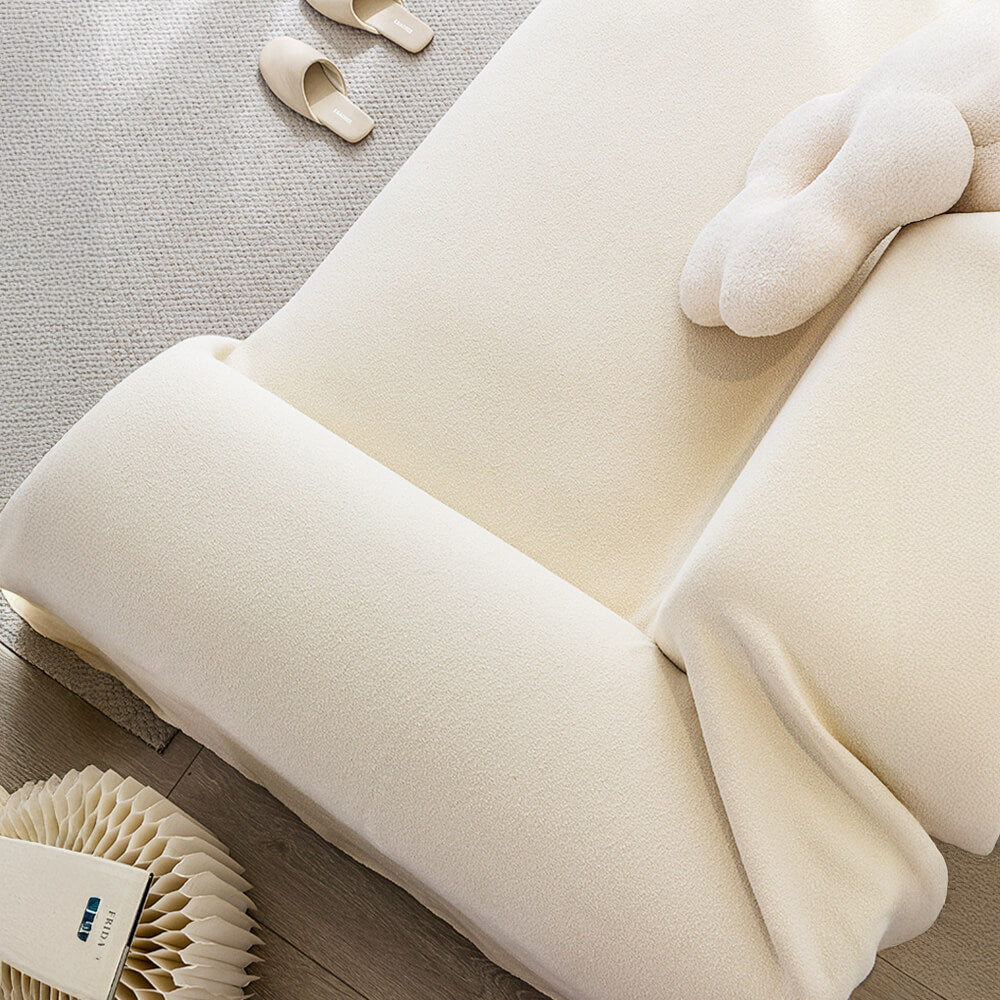 Weicher wasserabweisender Teddy-Plüsch-Decke für Couch