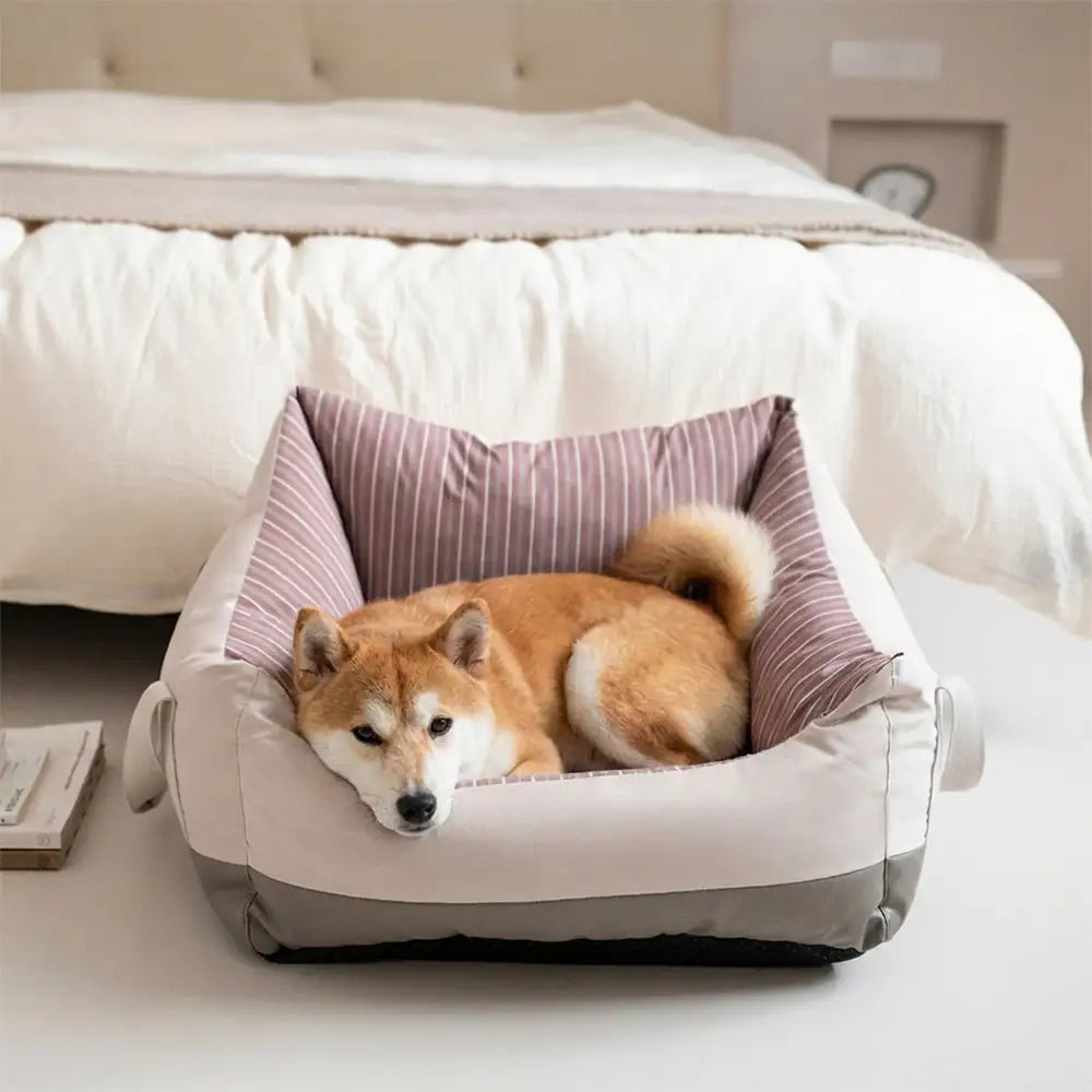 Reisesicherheit Halbgeschlossene Wasserabweisende Hundekarre Sitzbett