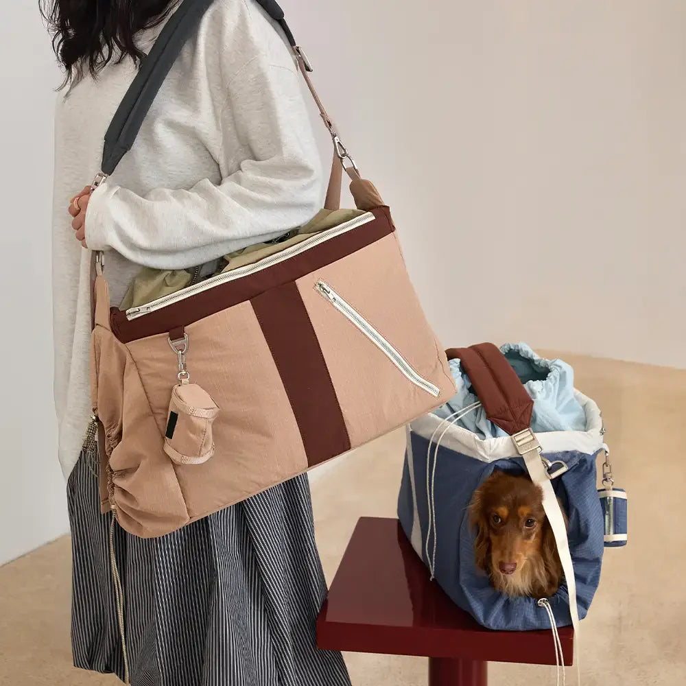 Vintage Breezy Outdoor wasserdichte große Tragepetschörbags