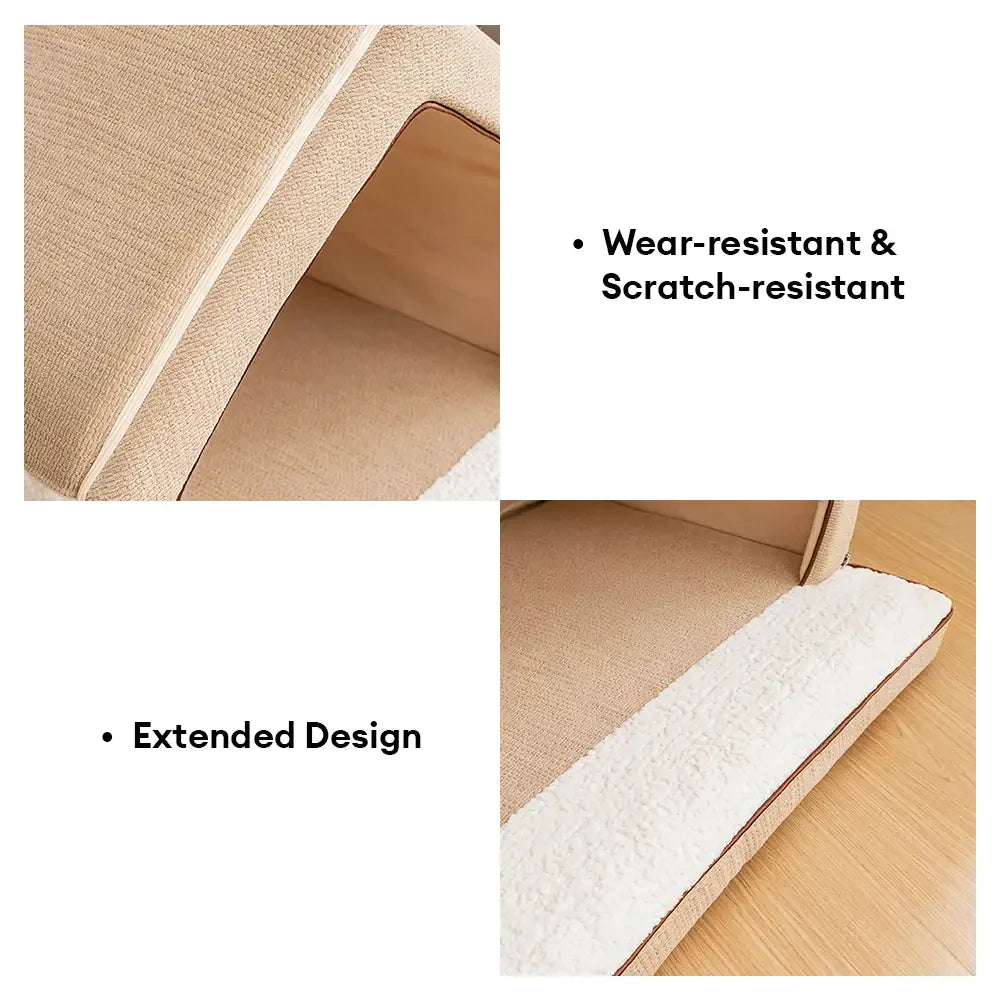 Wärmender Vollschaum langlebiges kratzfestes Hundehäuschen - SnuggleHome