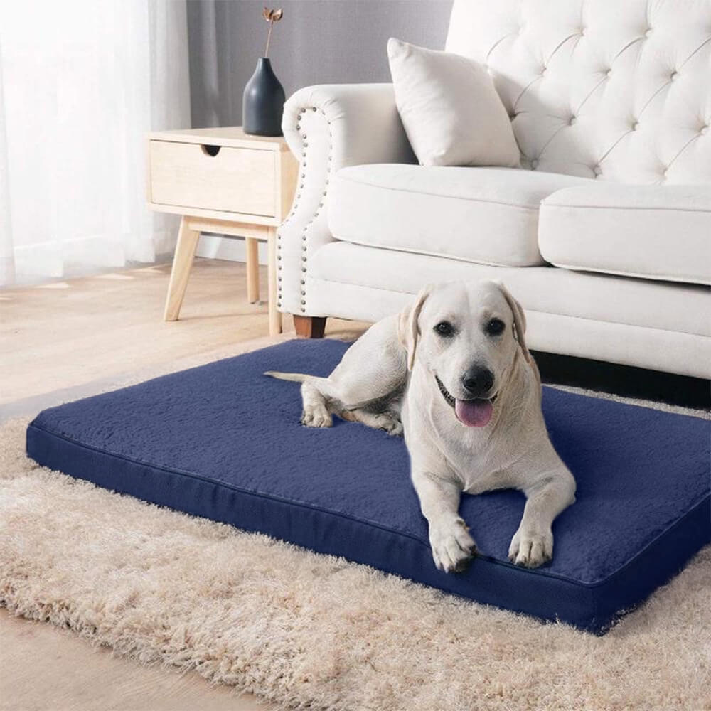 Wasserdichtes orthopädisches abnehmbares Memory-Foam-Hundebett für große Hunde