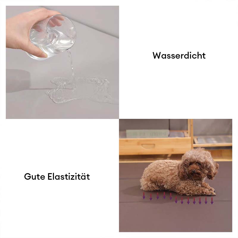 Wasserdichtes PU-Leder Multifunktionale Orthopädische Faltbare Hundematte