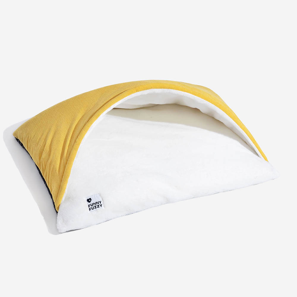 Ultraweicher Flauschiger Katze-Schlafsack für Katzenbett