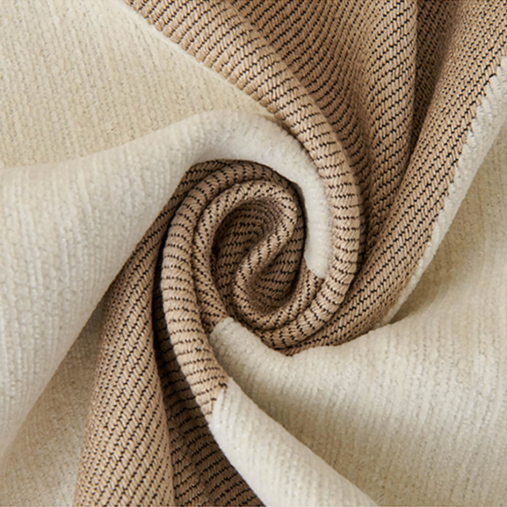 Geometrisches Fransen doppelseitiges Chenille Rutschfester Sofabezug