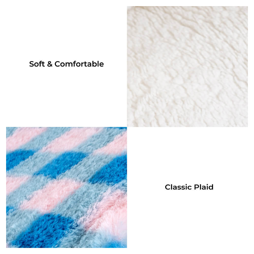 Waschbares Ultraweiches Rundes Katzenbett für den Schlaf