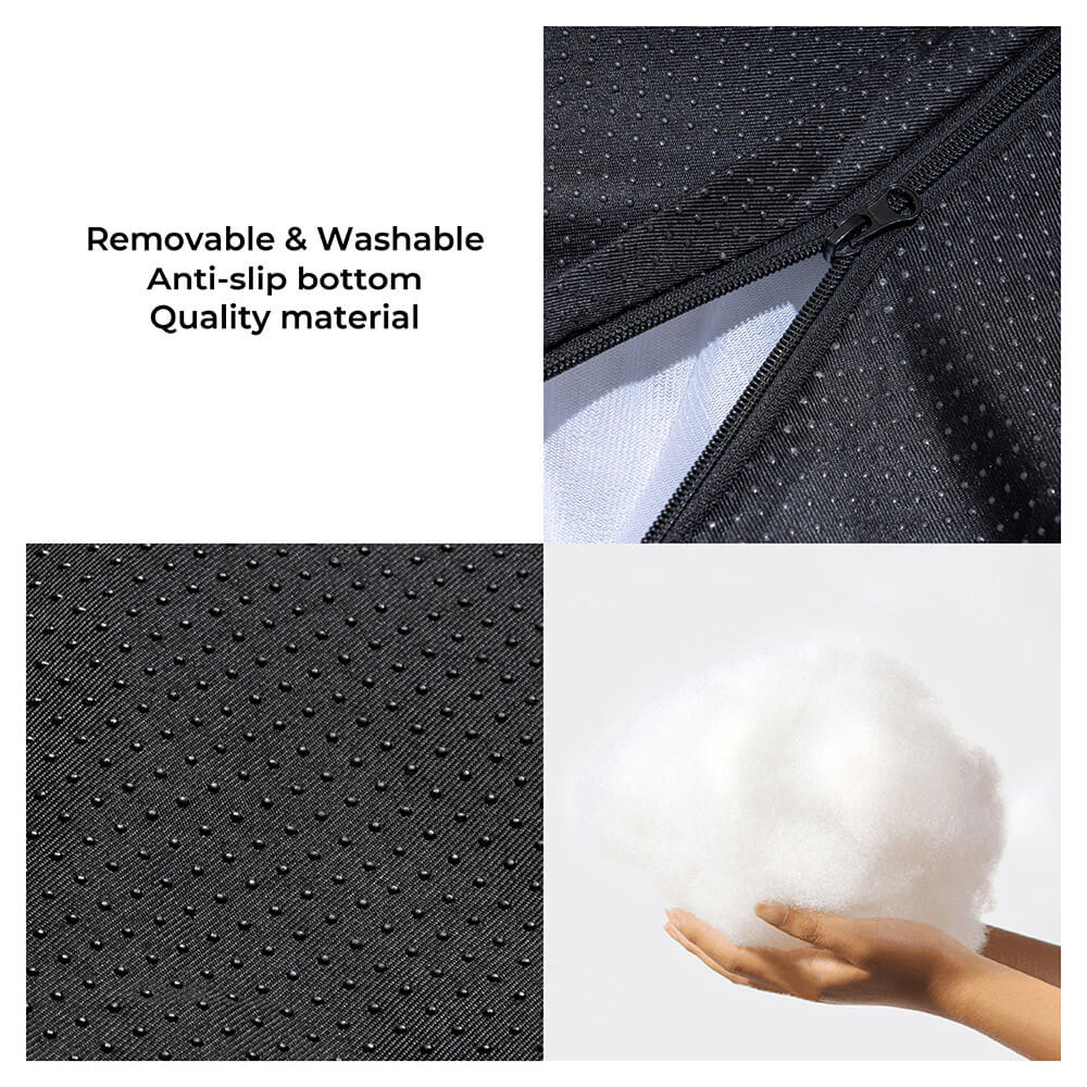 Waschbares Ultraweiches Rundes Katzenbett für den Schlaf