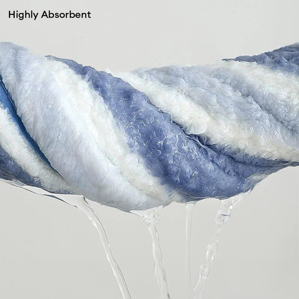 Gestreifte saugfähige dicke weiche Hunde- und Katzenbadetücher