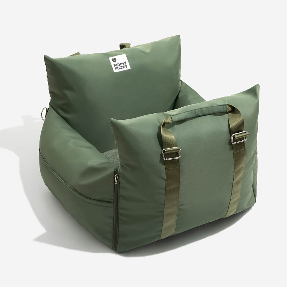 Waterproof Dog Car Seat Bed - First Class - FUNNYFUZZY