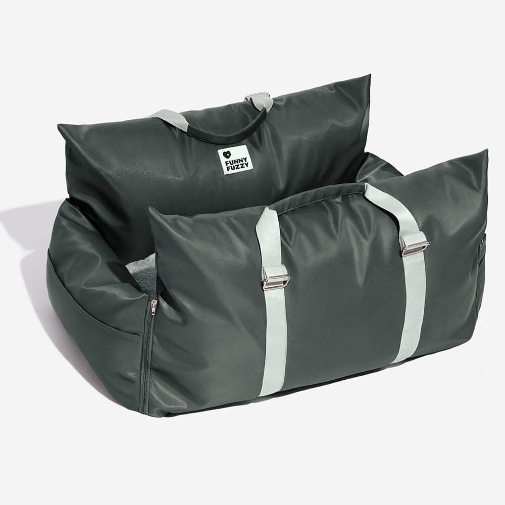 Dog Car Seat Bed - First Class - FUNNYFUZZY