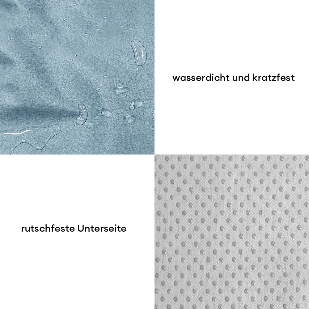 Gemütliches Hundesofabett aus Kratzfestem und Wasserdichtem Kunstleder