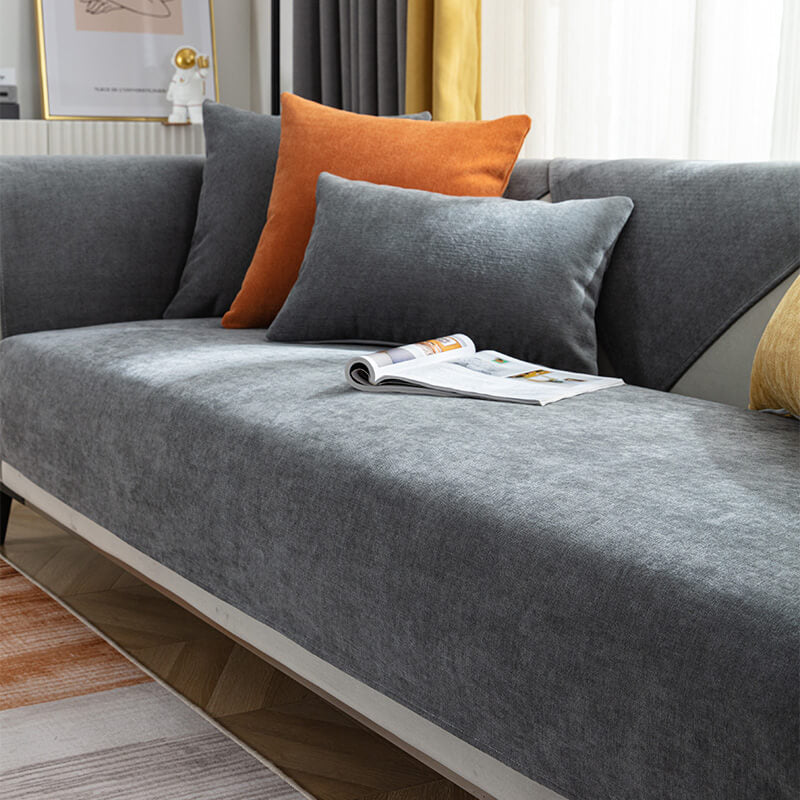 Bequemer Sofa-Schutzbezug aus Chenille