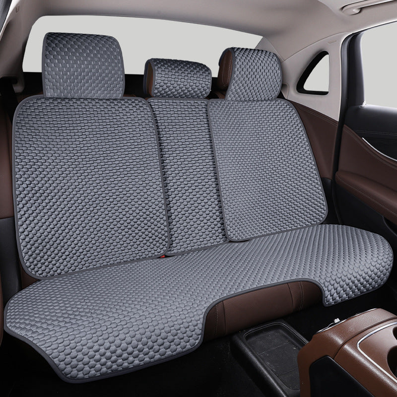 Kühlender Atmungsaktiver Autositzschutz aus Eisseide für den Autositz