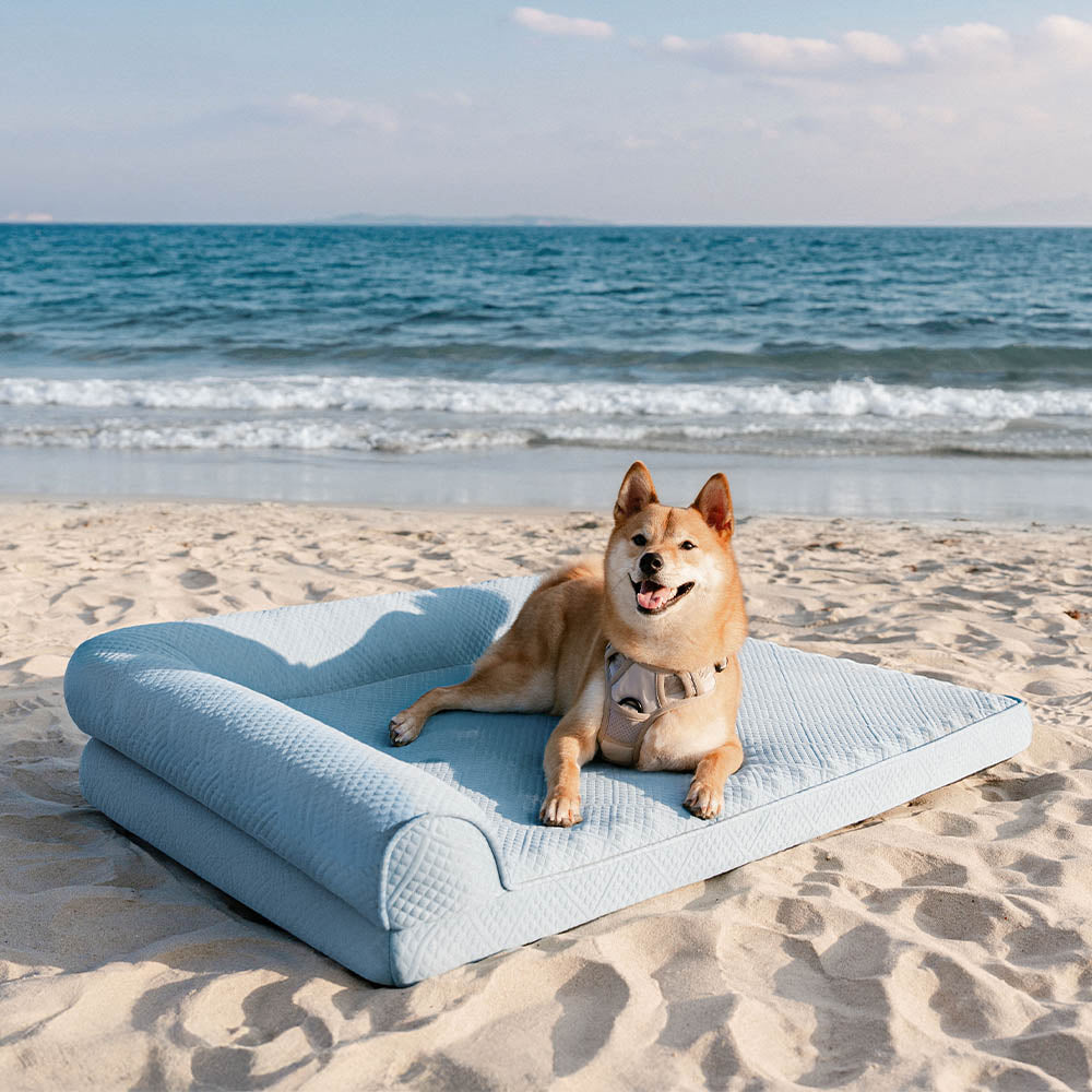 Großer Kühlender Atmungsaktiver Rutschfester Orthopädischer Hundebett