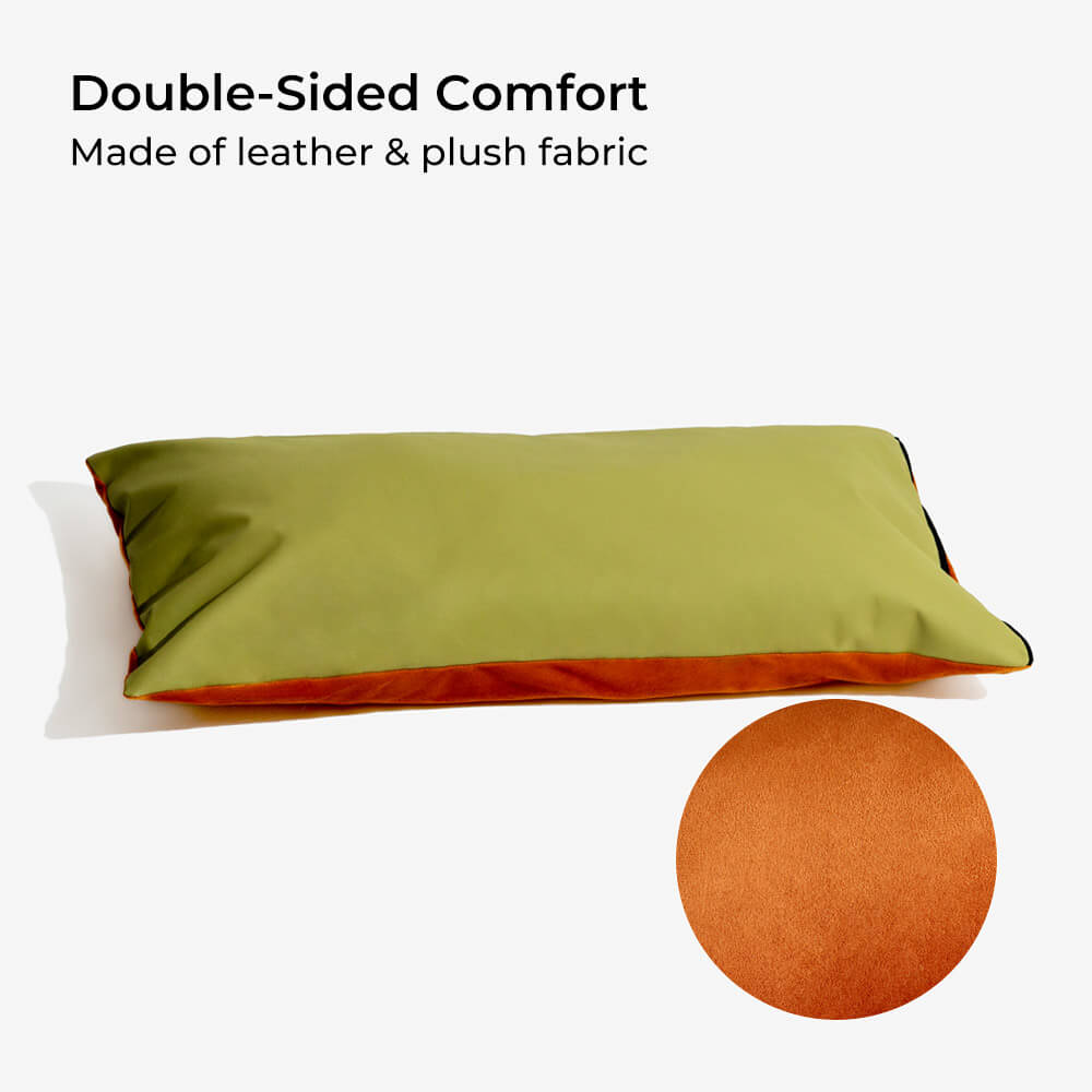 Großes Deluxe Hundesitz-Boosterbett aus Kunstleder - Roadtrip