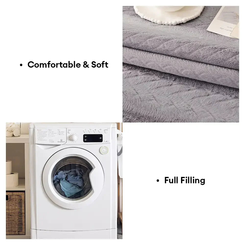 Faul Chic Plüsch Winter Sofa Schutz Hautfreundlicher Couchbezug