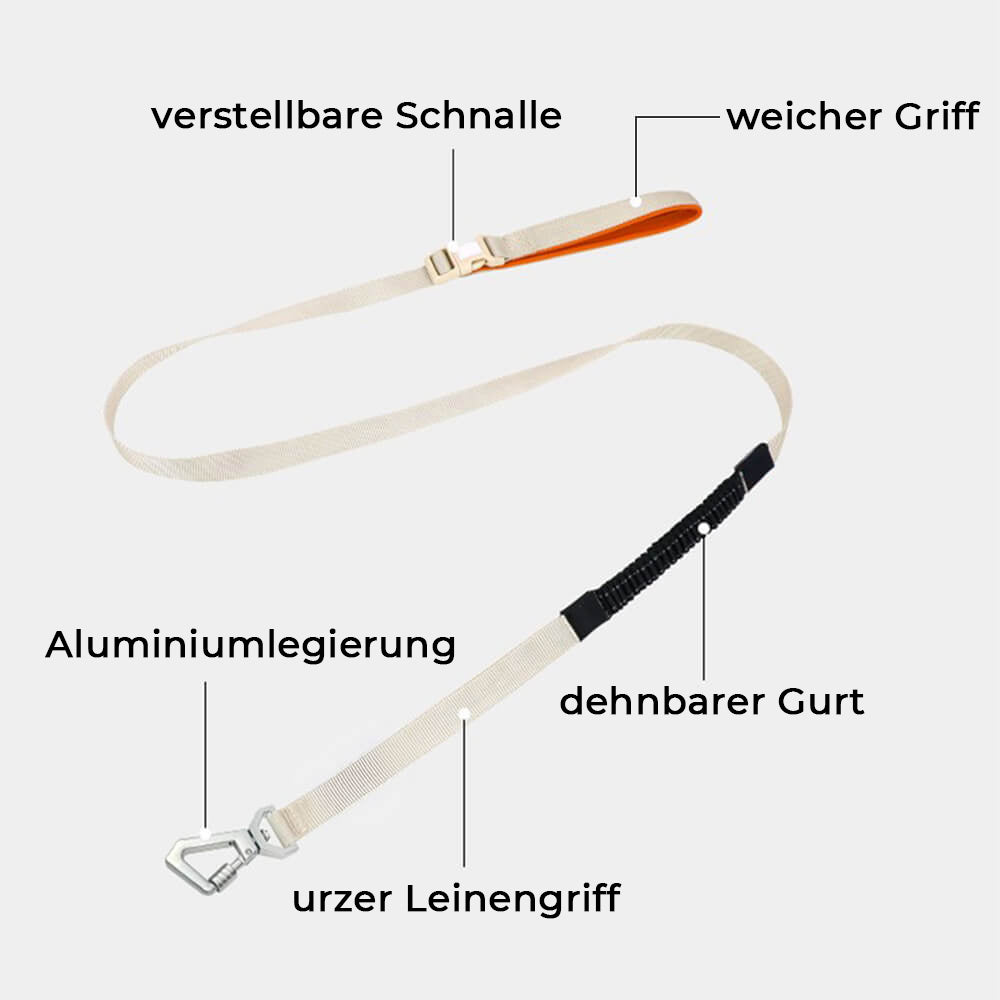 Leichtes Wasserdichtes Atmungsaktives Anti-Zug-Hundegeschirr oder Multifunktionsleine
