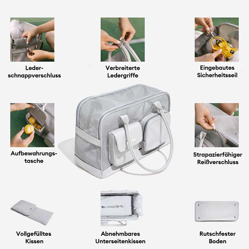 Leichtgewichtige atmungsaktive Netz Sicherheits Tiertrage - Urban Ease