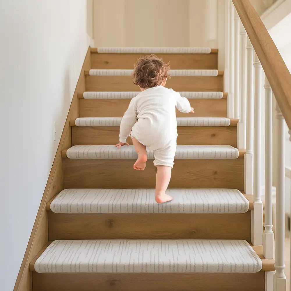 Marmor-Gepolsterte Dicke und Weiche Bullnose Rutschfeste Treppenstufen