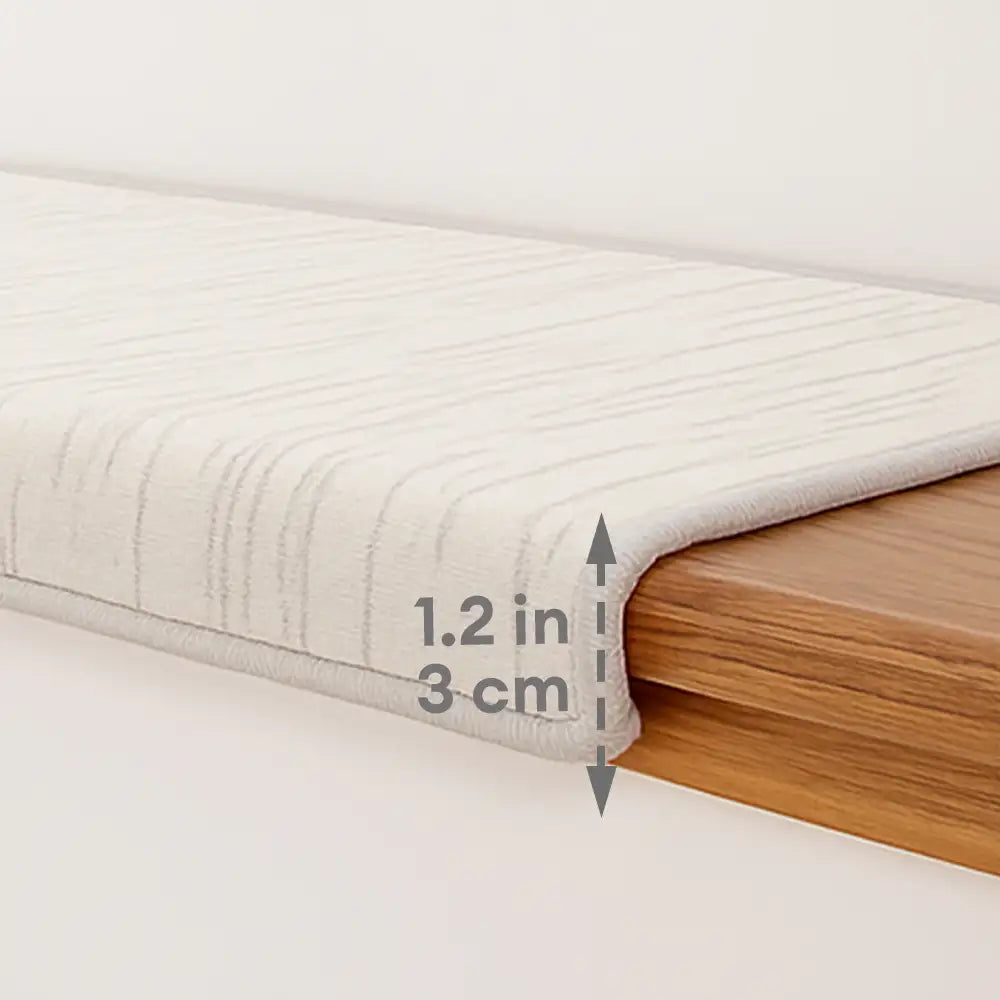 Marmor-Gepolsterte Dicke und Weiche Bullnose Rutschfeste Treppenstufen