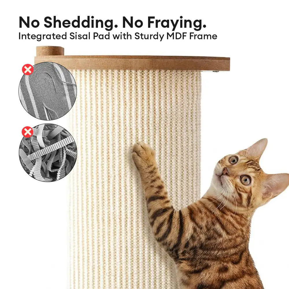Multifunktionaler anpassbarer Sisal-Schutz-Sofa-Katzenkratzbaum