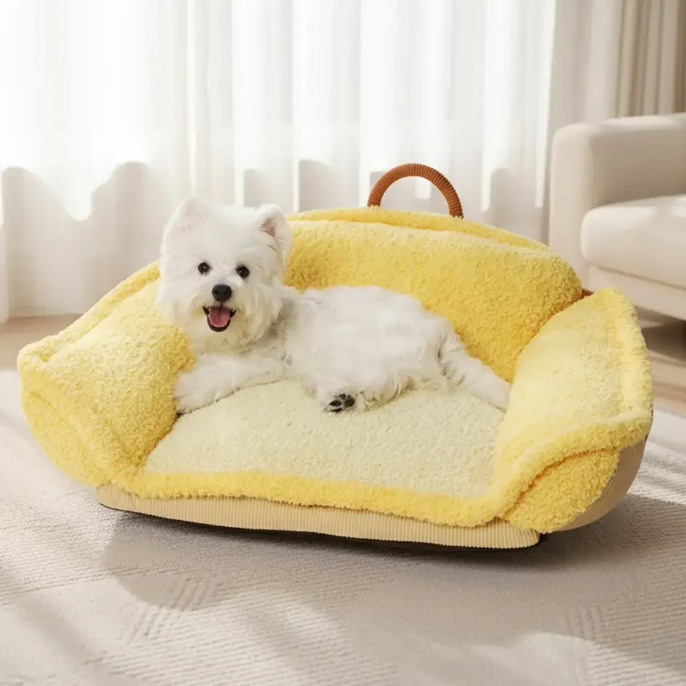 Multifunktionales vollhalsunterstützendes Hundesofa-Bett für tiefen Schlaf