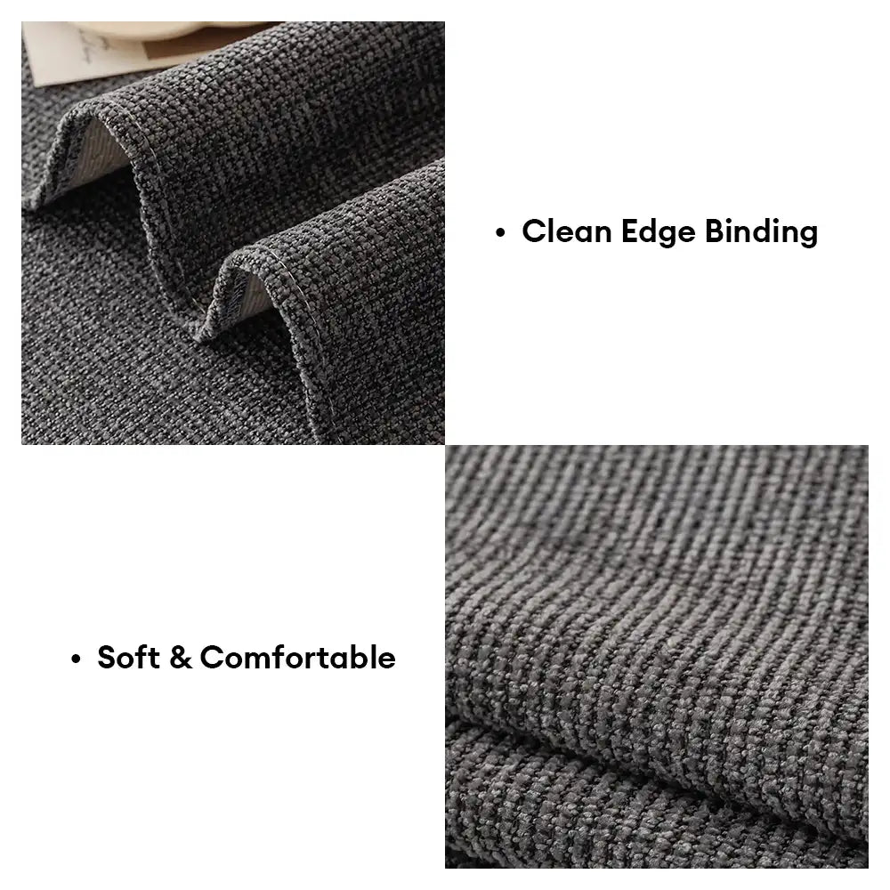 Einteiliger Chenille Kratzfester, Langlebiger, Wasserabweisender, Rutschfester Outdoor Sofaüberzug