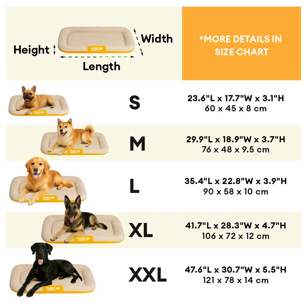 Wasserfestes und bissfestes Memory-Schaum-Orthopädisches Hundematte für die Hundebox