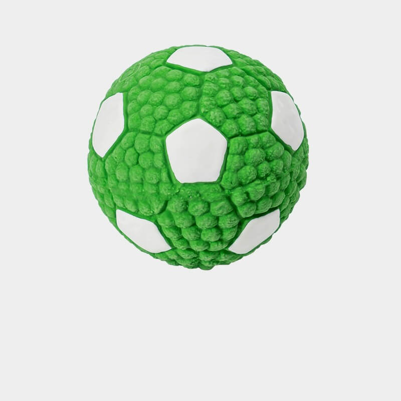 Langlebiges Interaktives Kauspielzeug für Hunde Quietschballspielzeug aus Latex für Haustiere