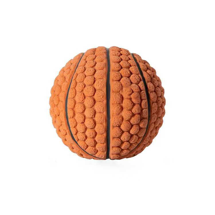 Langlebiges Interaktives Kauspielzeug für Hunde Quietschballspielzeug aus Latex für Haustiere