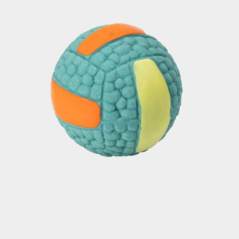 Langlebiges Interaktives Kauspielzeug für Hunde Quietschballspielzeug aus Latex für Haustiere