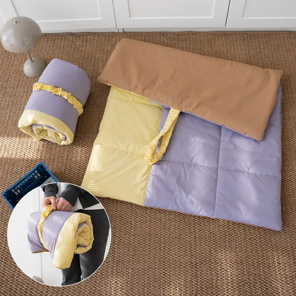 Tragbare faltbare beidseitige wasserabweisende Hundematte für Outdoor-Reisen und Camping