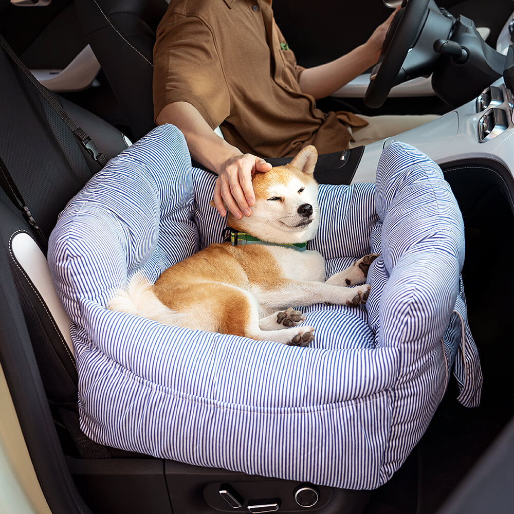 Sicheres Abnehmbares Hunde-Autositzbett | Erste Klasse