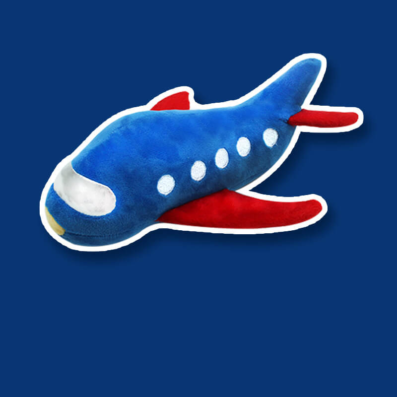 Raketenflugzeug-Spielzeug Verspieltes Quietschspielzeug Kauspielzeug für Hunde