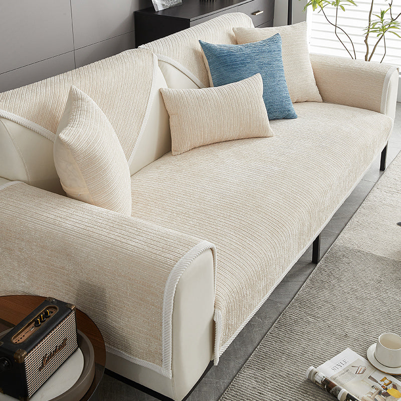 Wasserfeste antimikrobielle einfache Chenille-Stoff Anti-Kratz Sofa-Bezüge