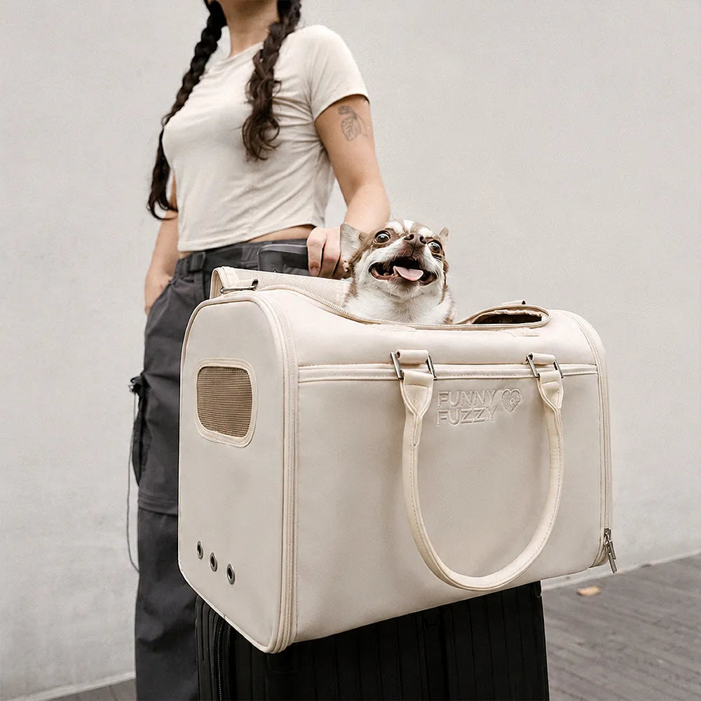 Hundetransport Tasche Airline Genehmigt Weichseitige Haustiertrage für Katzen - Urban Roaming