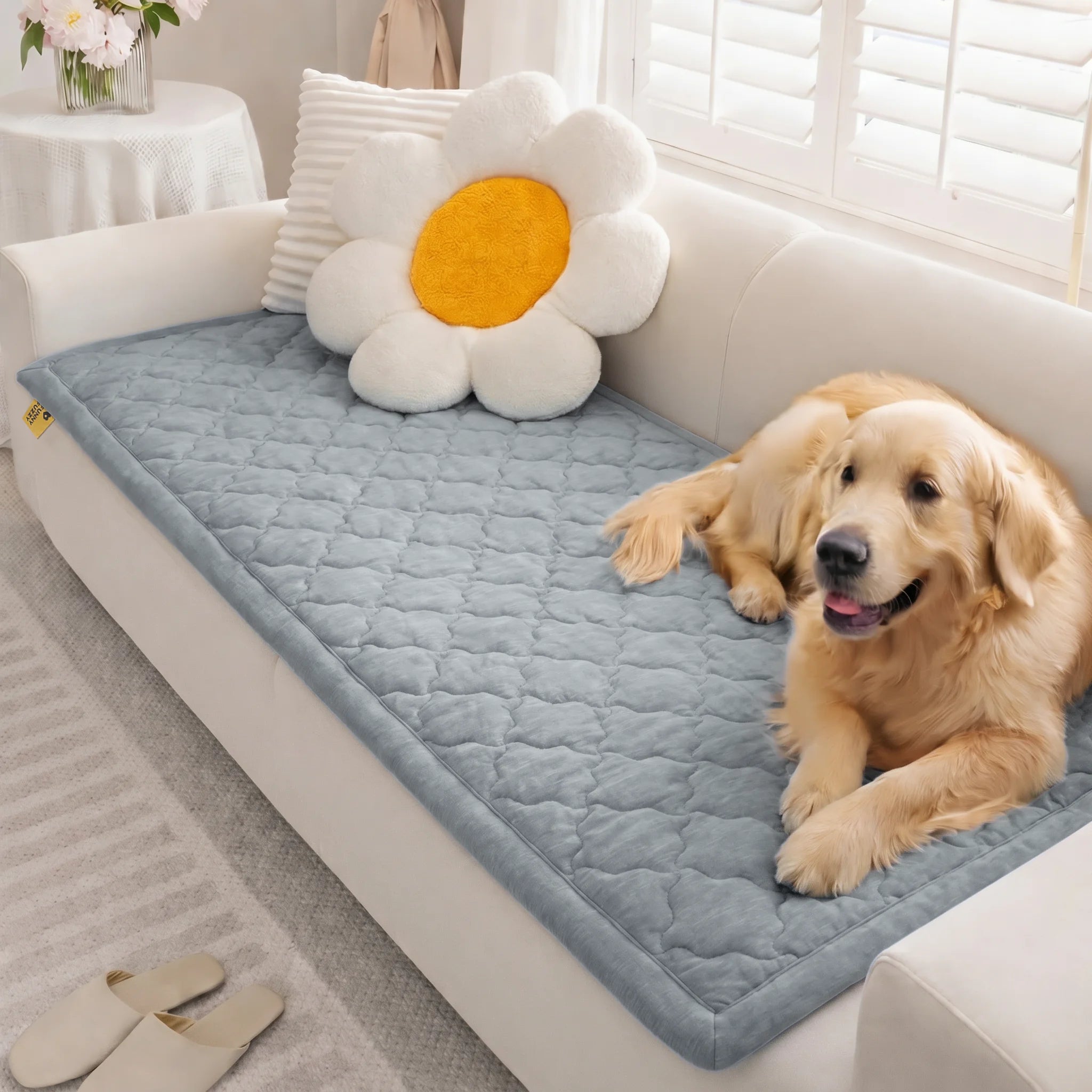 Kühlende rutschfeste Sofabezug - Chill Nest