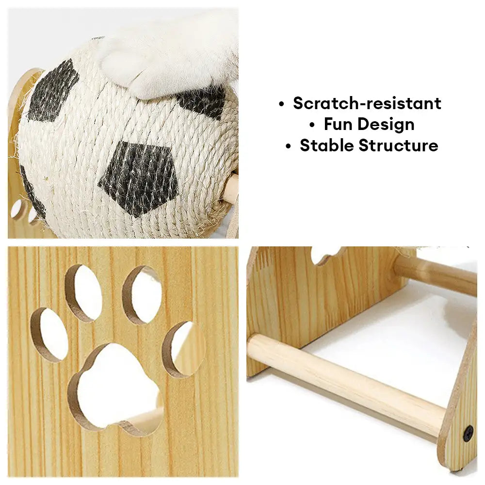 Sisal-Katzenschrubball