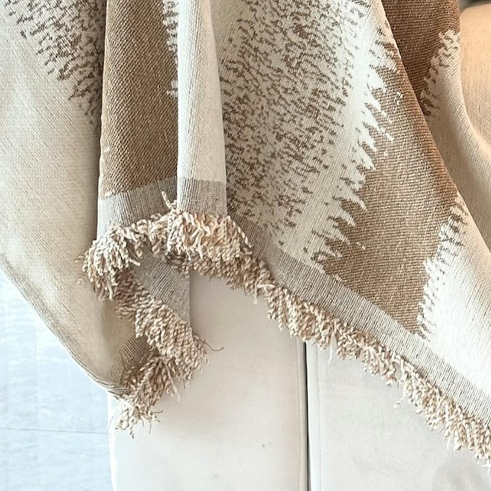 Trendy gestreifter Chenille-atmungsaktiver Sofaschutz-Couchbezug