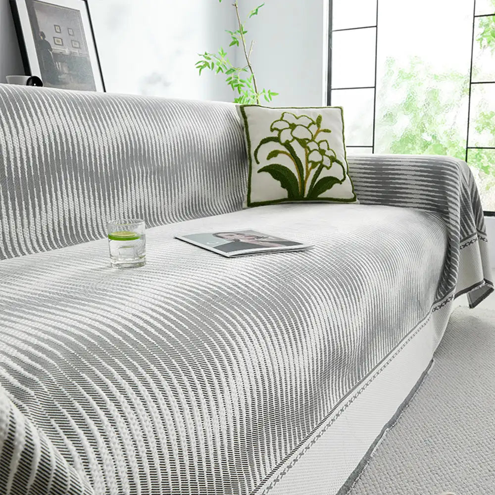 Moderne geometrische kühlende Eiskristall atmungsaktive Sofa-Decke Couchbezug