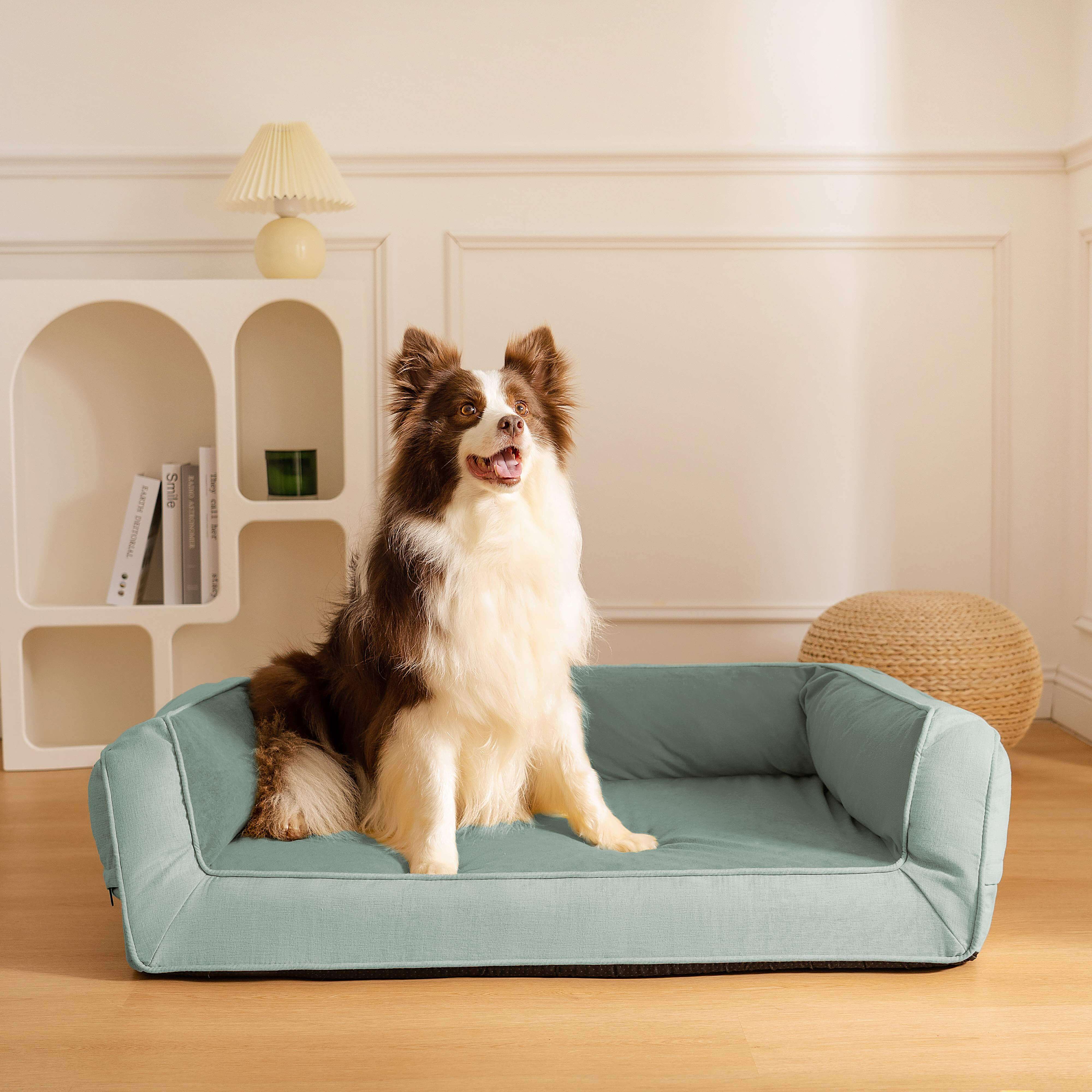 Bequemes Orthopädisches Hundesofabett mit voller Unterstützung
