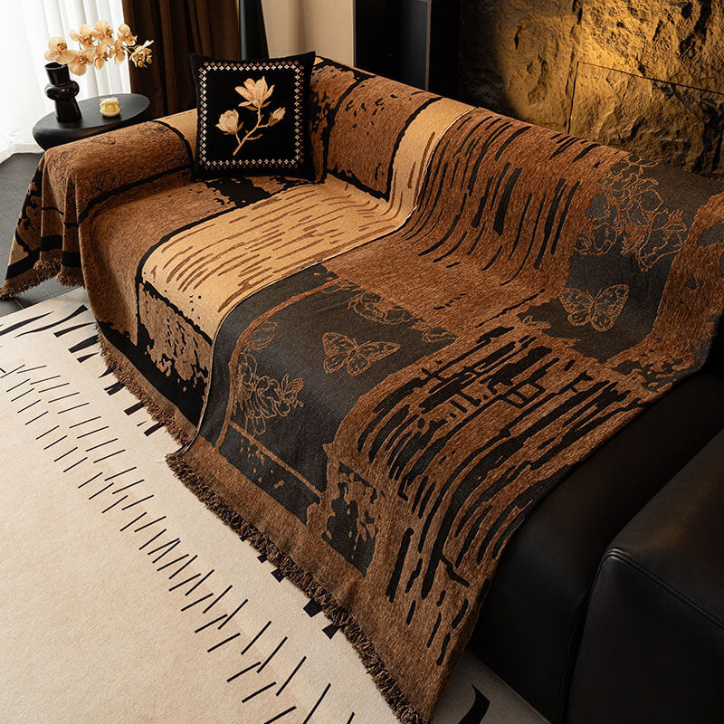 Vintage Chenille Anti-Kratzer Sofa-Schonbezug Couchdecke