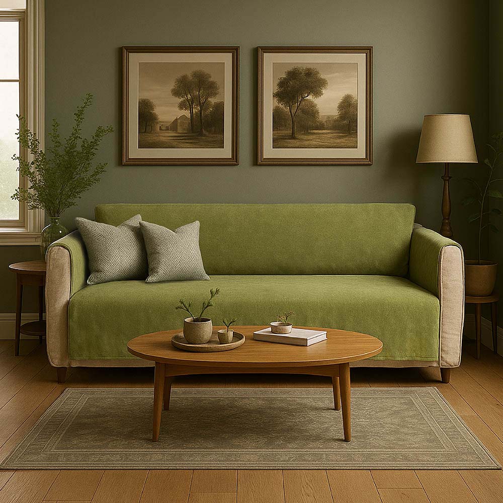 Wasserfester rutschfester Möbel Schutz Haustier Relaxsessel Sofa Bezug - Rutschfest