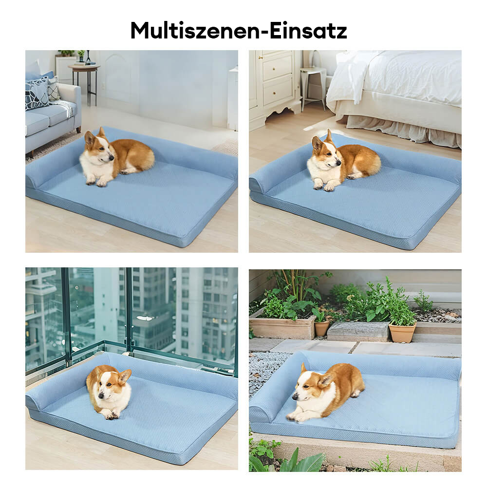 Großer Kühlender Atmungsaktiver Rutschfester Orthopädischer Hundebett