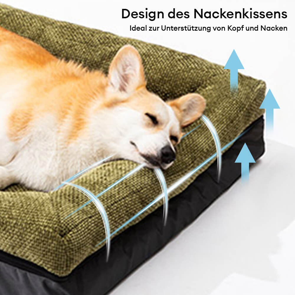 Geräumiges Gemütliches Langlebiges Orthopädisches Waschbares Hunde- und Katzenbett